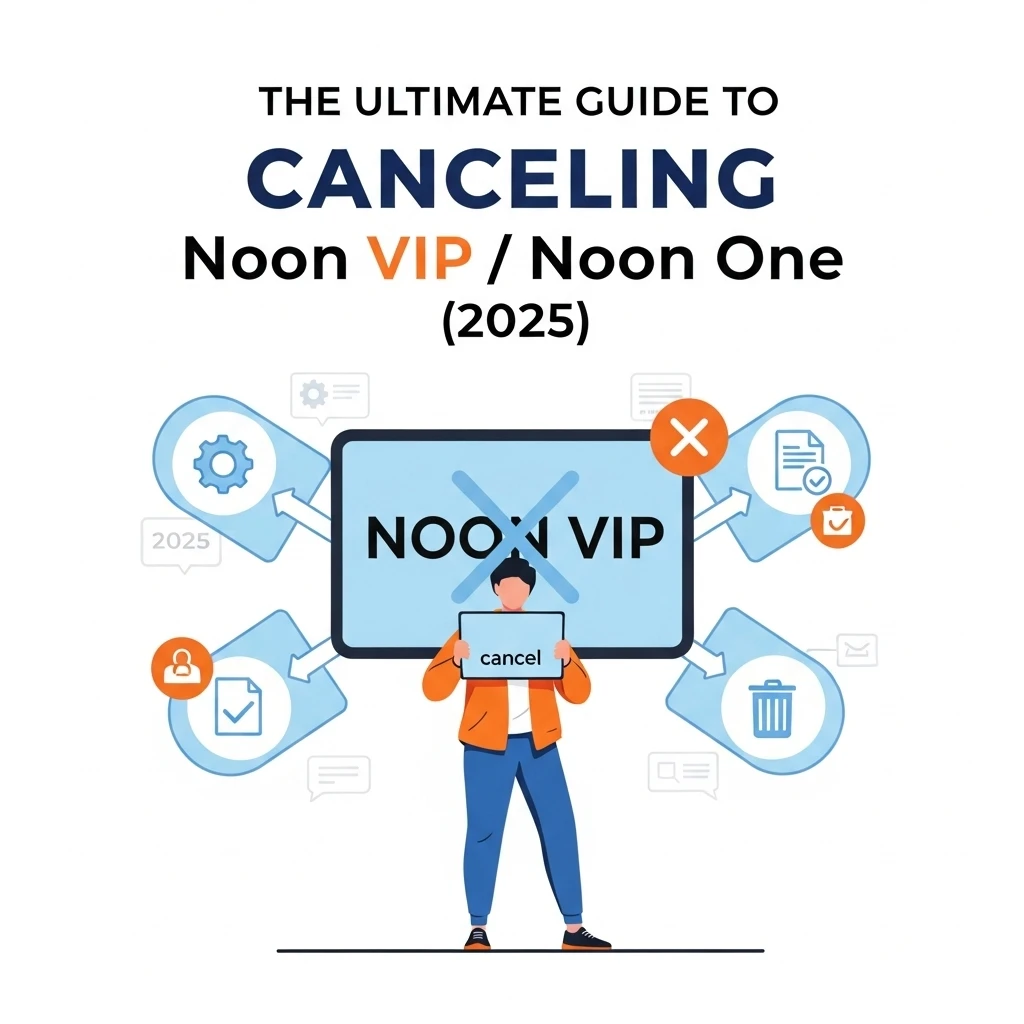 The Ultimate Guide to Canceling Noon VIP / Noon One (2025)