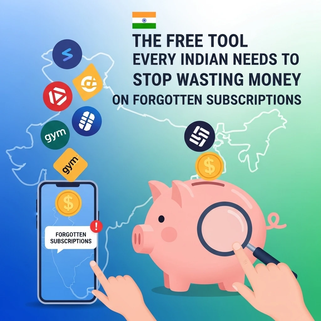 The Free Tool Every Indian Needs to Stop Wasting Money on Forgotten Subscriptions