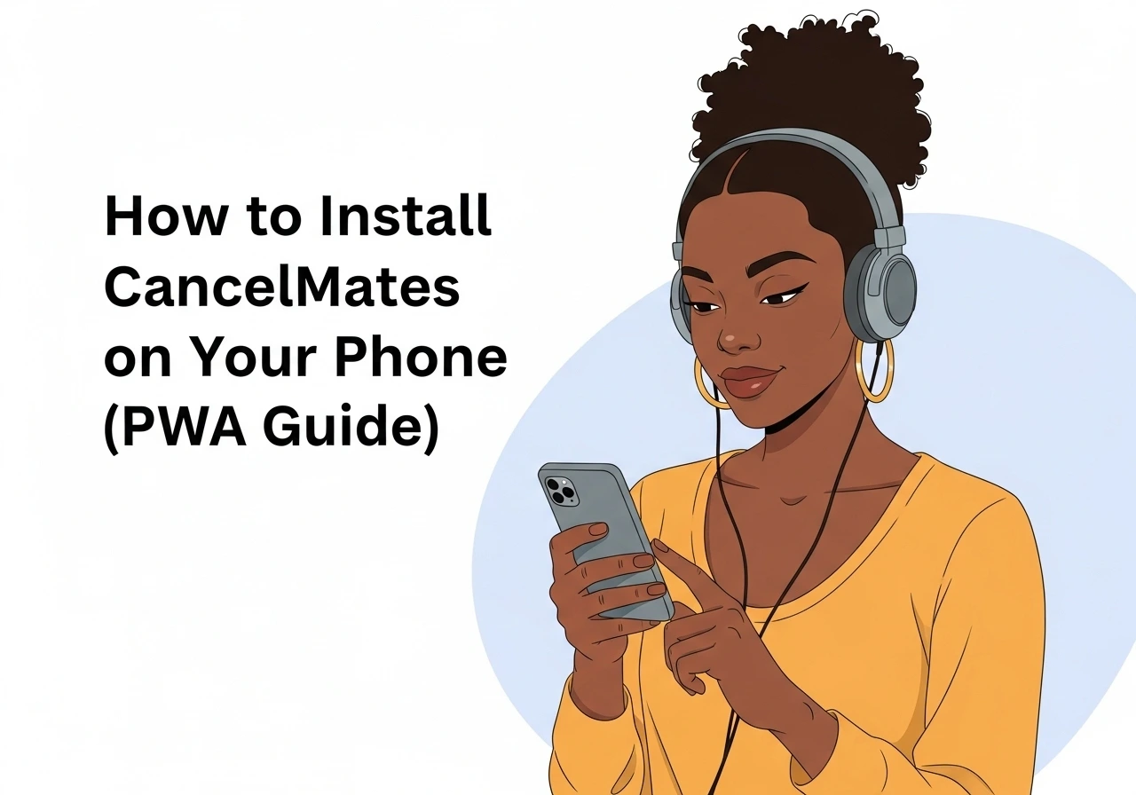 How to Install CancelMates on Your Phone (PWA Guide)
