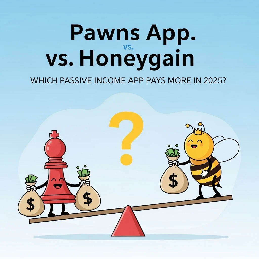 Pawns App vs. Honeygain: Which Passive Income App Pays More in 2025?