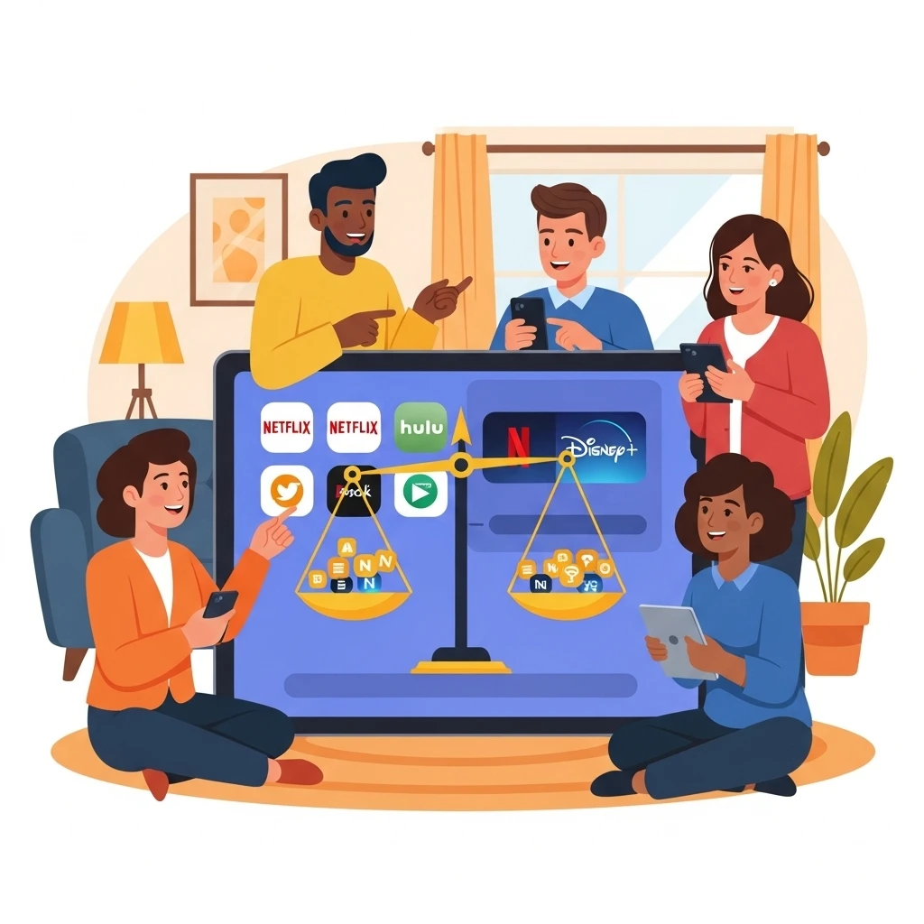 How to Split Netflix, Prime & Spotify with Friends (and Track Fairly)
