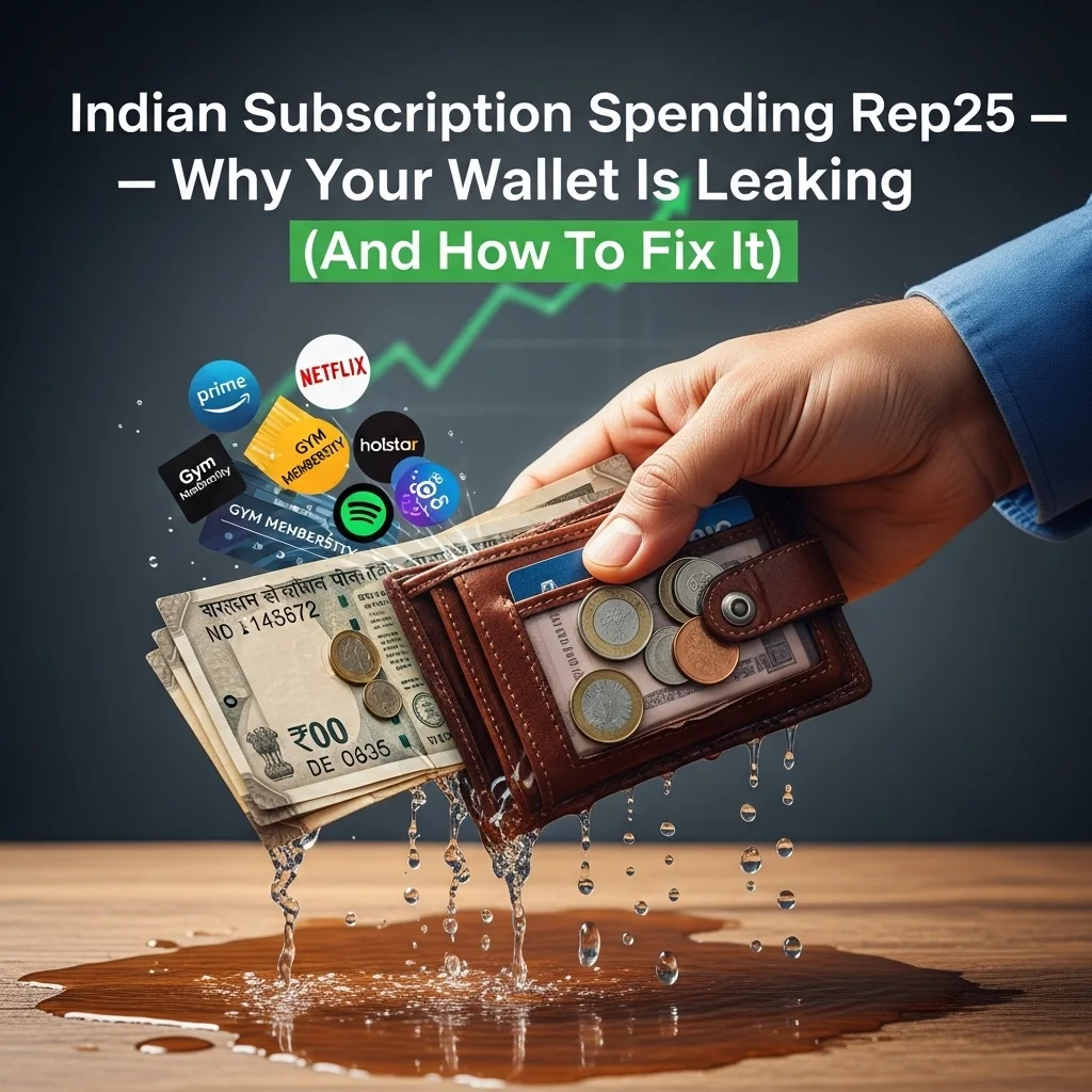 Indian Subscription Spending Report 2025 — Why Your Wallet Is Leaking (And How To Fix It)