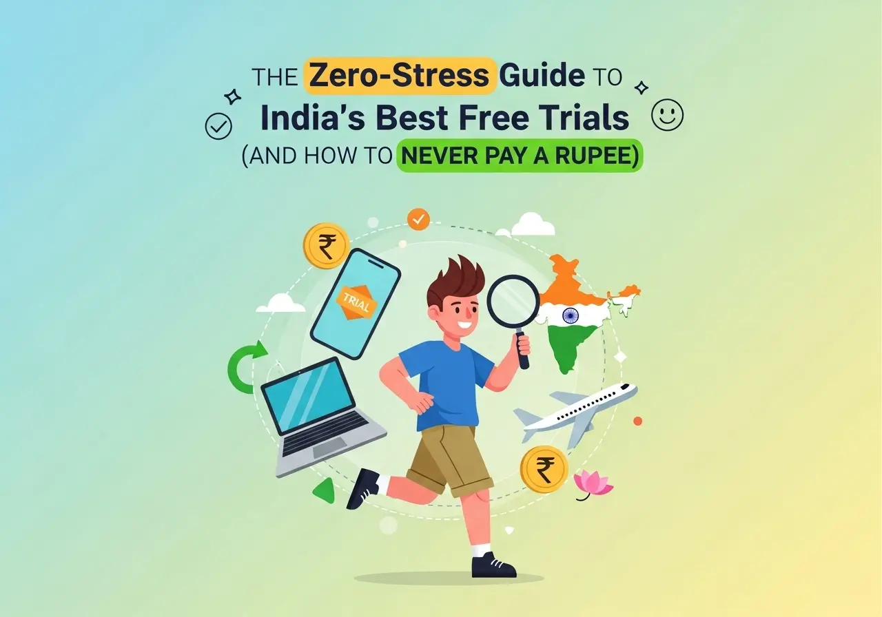 The Zero-Stress Guide to India’s Best Free Trials (And How to Never Pay a Rupee)