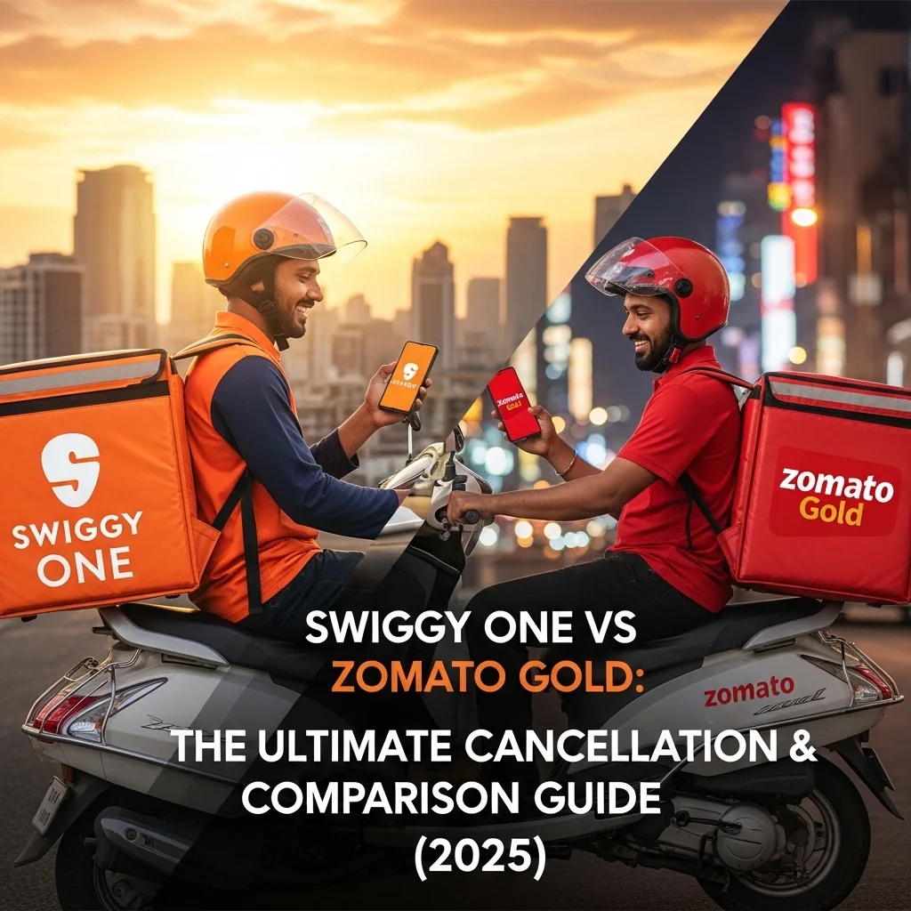 Swiggy One vs Zomato Gold: The Ultimate Cancellation & Comparison Guide (2025)